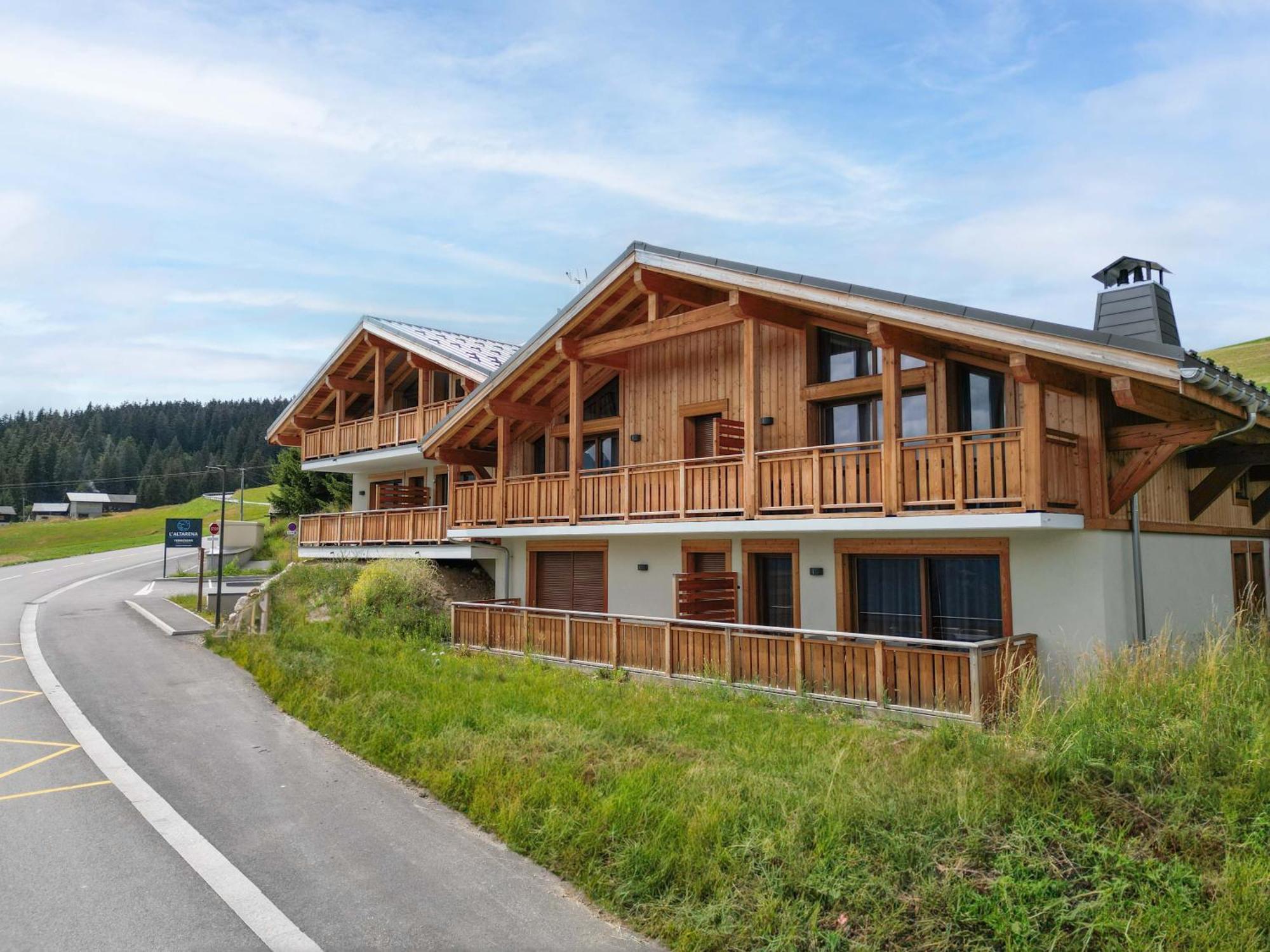 Terresens - L'Altarena Aparthotel Les Saisies Exterior photo